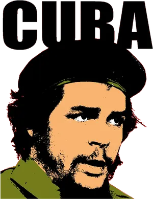 Iconic Che Guevara Poster PNG Image