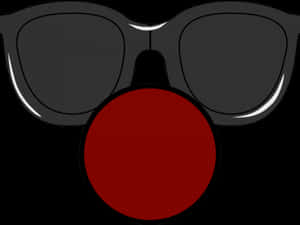 Clown Nose With Glasses, HD Png Download PNG