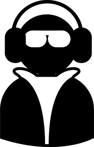 Cool Dude With Shades Earphones And Jacket, HD Png Download PNG image with transparent background