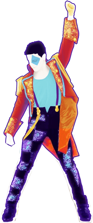 Just Dance Dancer Dont Stop Me Now Transparent Png - Transparent Just Dance Png, Png Download PNG image with transparent background