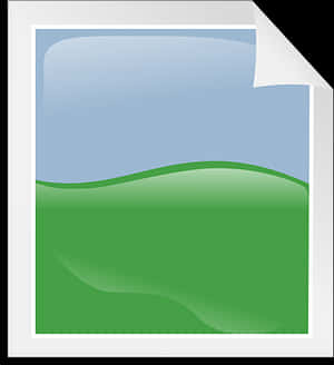 Iconic_ Green_ Hill_ Windows_ X P_ Wallpaper PNG image with transparent background