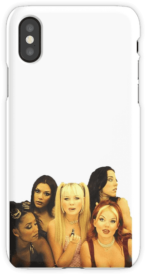 Iconic_ Group_ Phone_ Case_ Design PNG image with transparent background