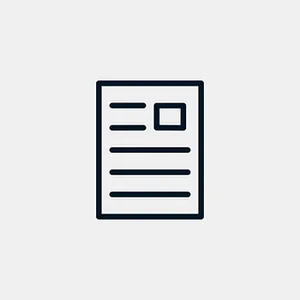 Iconic Paper Document Graphic PNG Image