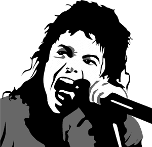 Iconic_ Performer_ Vector_ Art PNG image with transparent background