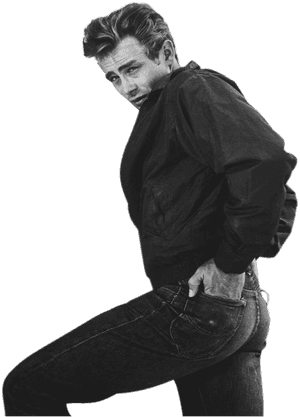 James Dean 1955 - James Dean In Jeans, HD Png Download PNG