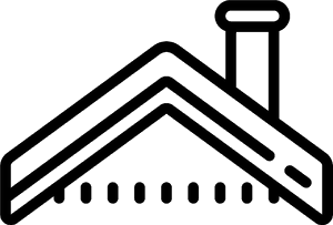 Roofing Icon Sc 1 St Icons8 & Roofing Icon - Roof Clipart Black And White, HD Png Download PNG image with transparent background