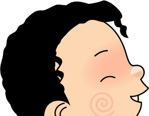 Iconic Singer Cartoon Profile PNG image with transparent background