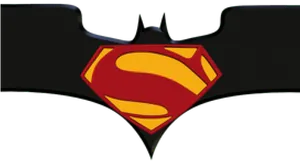 Iconic Superman Logo PNG Image