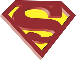 Iconic Superman S Logo PNG Image