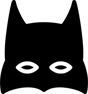 Batman Mask - Cartoon, HD Png Download PNG