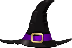 Iconic Witch Hat Graphic PNG Image