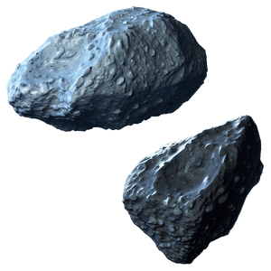 Icy Asteroid PNG vuu PNG