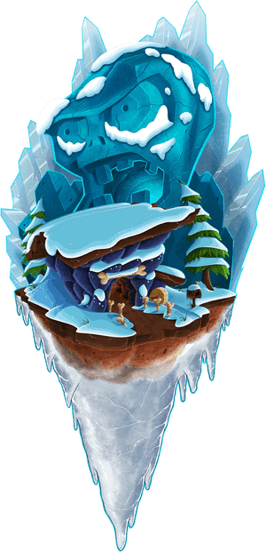 Frostbite Caves World Map Icon - Pvz All Frostbite Caves Plants, HD Png Download PNG