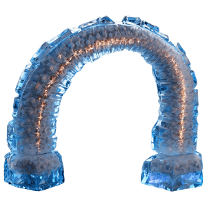 Icy Crystal Arc PNG 06262024 PNG with transparent background