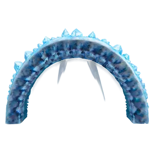 Icy Crystal Arc Png Air59 PNG Image