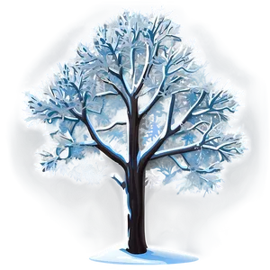 Icy Snow Tree Png 58 PNG Image