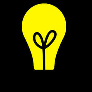 Idea Lightbulb Graphic PNG image with transparent background