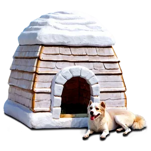 Igloo Dog House Png 06122024 PNG Image