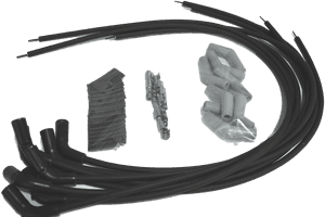 Scott Spark Plug Wire Kit W/sleeve - Ls Spark Plug Wire Kit, HD Png Download PNG with transparent background
