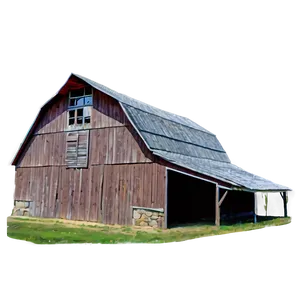 Illinois Traditional Barn Png 06122024 PNG Image