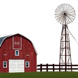 Illinois Traditional Barn Png Dri43 PNG Image