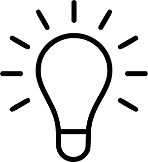 Lightbulb Idea - Idea Icon Blue Png, Transparent Png PNG image with transparent background