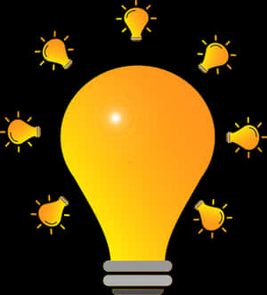 Illuminated Ideas Concept PNG