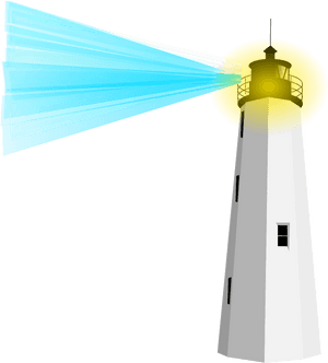 Miscellaneous - Lighthouse With Beacon Clipart PNG image with transparent background