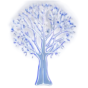 Illuminated Tree Outline Png 06262024 PNG Image