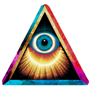 Illuminati All-Seeing Eye Icon PNG 05212024 PNG image with transparent background