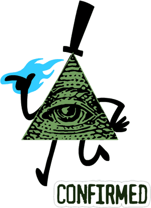 Illuminati Confirmed Png - Bill Cipher Illuminati, Transparent Png PNG image with transparent background