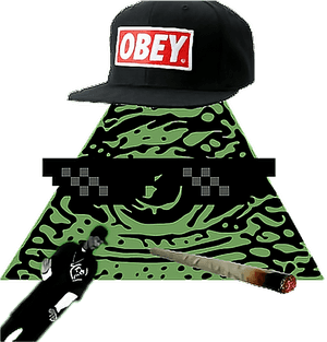 Illuminati & Mlg / Illuminati Confirmed , Png Download - Green Triangle Illuminati, Transparent Png PNG image with transparent background