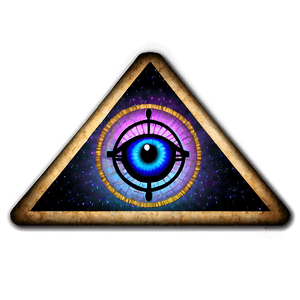 Illuminati Mystical Symbol PNG dfv64 PNG image with transparent background