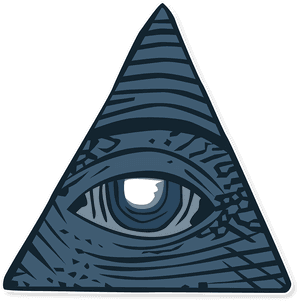 Illuminati Triangle Png - Pyramid Png Illuminati, Transparent Png PNG image with transparent background