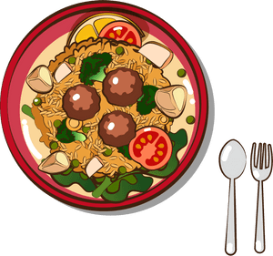 Transparent Meatballs Png - Fried Rice Vector Png, Png Download PNG image with transparent background