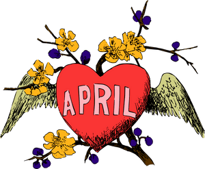 Illustrated Months - April Fool Love Image Free Download, HD Png Download PNG image with transparent background