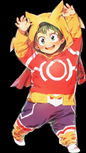 Image By Yorugami - Izuku Midoriya All Might Costume, HD Png Download PNG image with transparent background