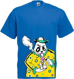 Image Of Crazy Panda T-shirt - Republic Of Scotland T Shirt, HD Png Download PNG image with transparent background