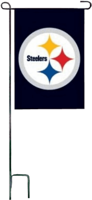 Image Of Nfl Pittsburgh Steelers Mini Garden Flag - Pittsburgh Steelers, HD Png Download PNG image with transparent background