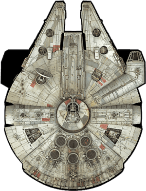 Image Of - Star Wars Millennium Falcon, HD Png Download PNG image with transparent background