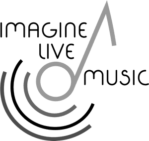 Imagine Live Music Logo PNG image with transparent background