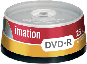 Imation D V D R Spindle Pack PNG image with transparent background