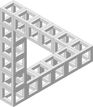 Impossible_ Tribar_ Optical_ Illusion PNG Image