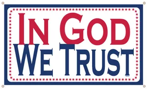 In God We Trust Signage PNG Image