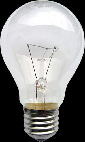 Incandescent Light Bulb PNG image with transparent background