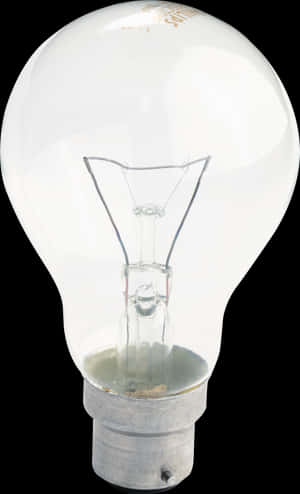 Incandescent Light Bulb Isolated PNG image with transparent background