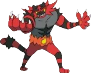 Incendiary Pokemon Incarnate PNG Image