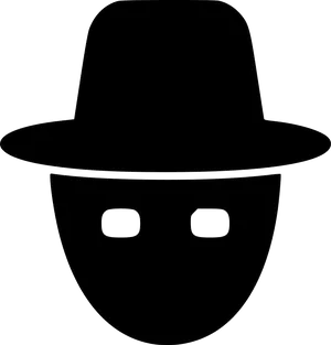 Incognito Hacker Icon PNG Image