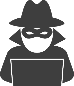 Incognito Hacker Icon PNG image with transparent background