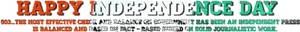 Independence Day Text Png - Graphics, Transparent Png PNG with transparent background